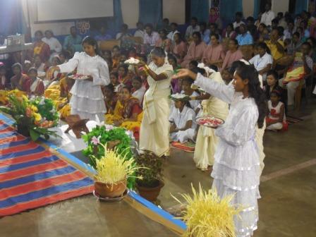 Review Seminar for Tribal belt, Hazaribag, Eucharistic celebration day 1 3