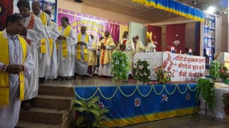 Review Seminar for Tribal belt, Hazaribag, Eucharistic celebration day 2 1