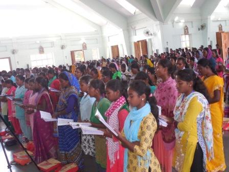 Review Seminar for Tribal belt, Hazaribag, Eucharistic celebration day 3 11