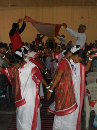 Review Seminar for Tribal belt, Hazaribag bible veneration fourth day day 7