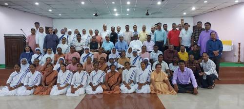 BEC Training for Priests & Religious at Pastoral Centre,Port Blair,Andaman Nicobar Island from 27th to 30th sept.Animated by the National Team