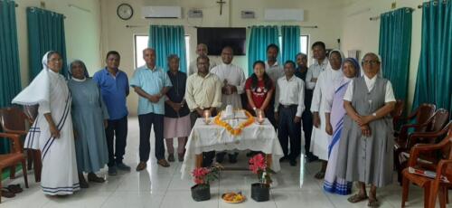 SCC Dicesan Service Team meeting of Bagdogra diocese on 28th March.Meeting was animated by Fr.George, Fr.IP Sarto & Sr.Christin